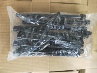 This is a complete head bolts kit for a Yanmar Marine engine 6LP(A)STE(P) series.  MDR70

These are new bolts and don’t include the washers. view 2