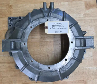 6LPA-STP(2) Flywheel Housing for Standard Gear. 
This is a “Take Off” part to be used with ZF63A or ZF68A series.