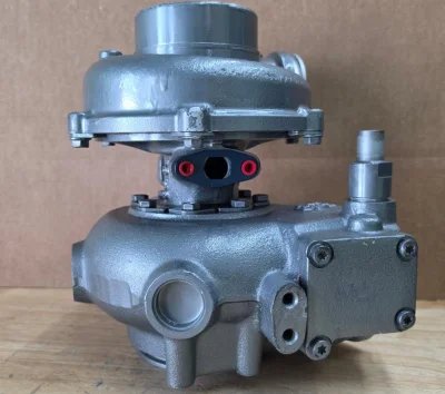 Turbo for Yanmar 6LYA-STP (370HP). This is a Rebuilt Turbo for Yanmar marine engines 6LYA-STE(P) , the turbo was tested and rebuilt in a professional turbo shop, ready to be Installed. Note that new turbo sale for $5923.86, this is a perfect replacement. view 4