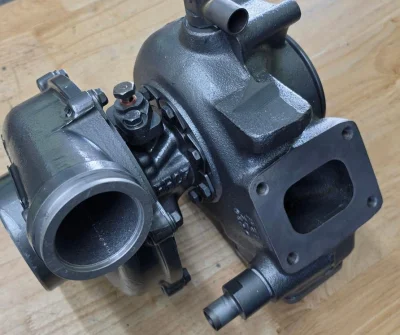 Turbo for Yanmar 6LYA-STP (370HP). This is a Rebuilt Turbo for Yanmar marine engines 6LYA-STE(P) , the turbo was tested and rebuilt in a professional turbo shop, ready to be Installed. Note that new turbo sale for $5923.86, this is a perfect replacement. view 5