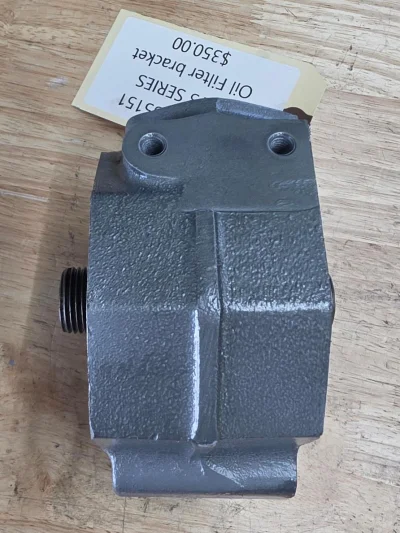 Yanmar 6LY3 Oil filter bracket. This is a “Take Off” oil filter bracket for all YANMAR 6LY3 series engines view 4