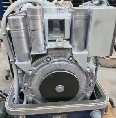 Fischer Panda 8 MINI PMS Digital. This is remanufactured 8 KW Fischer Panda Marine Generator by Marathon Diesel Repair, the unit been load tested and ready to be Installed. view 2